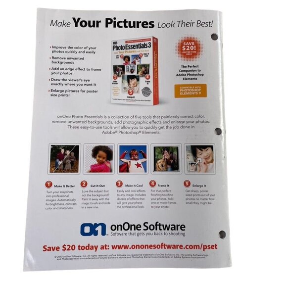 Adobe Photoshop Elements Techniques Magazine u Jan Feb 2011 Vol 8 No 1 Find Phot - Picture 2 of 7